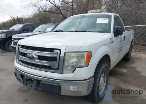 2014 Ford F-150 Xl из США, поврежденный, VIN 1FTNF1CF4EKD16510